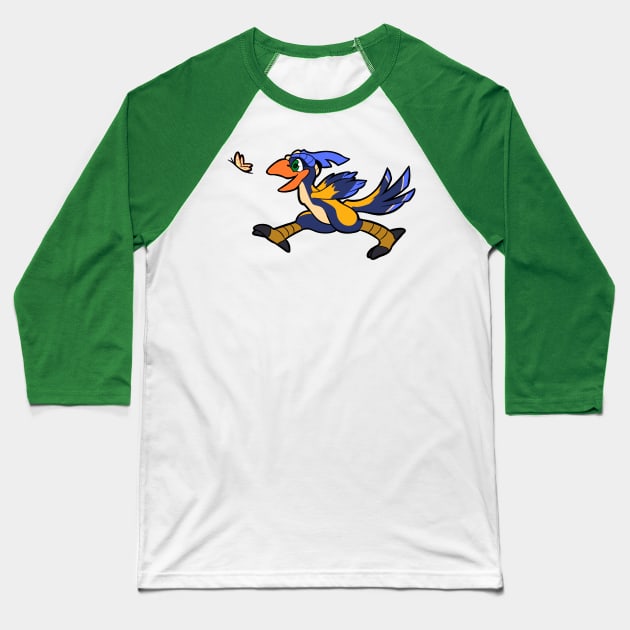 Happy Flut Flut Baseball T-Shirt by utzsar